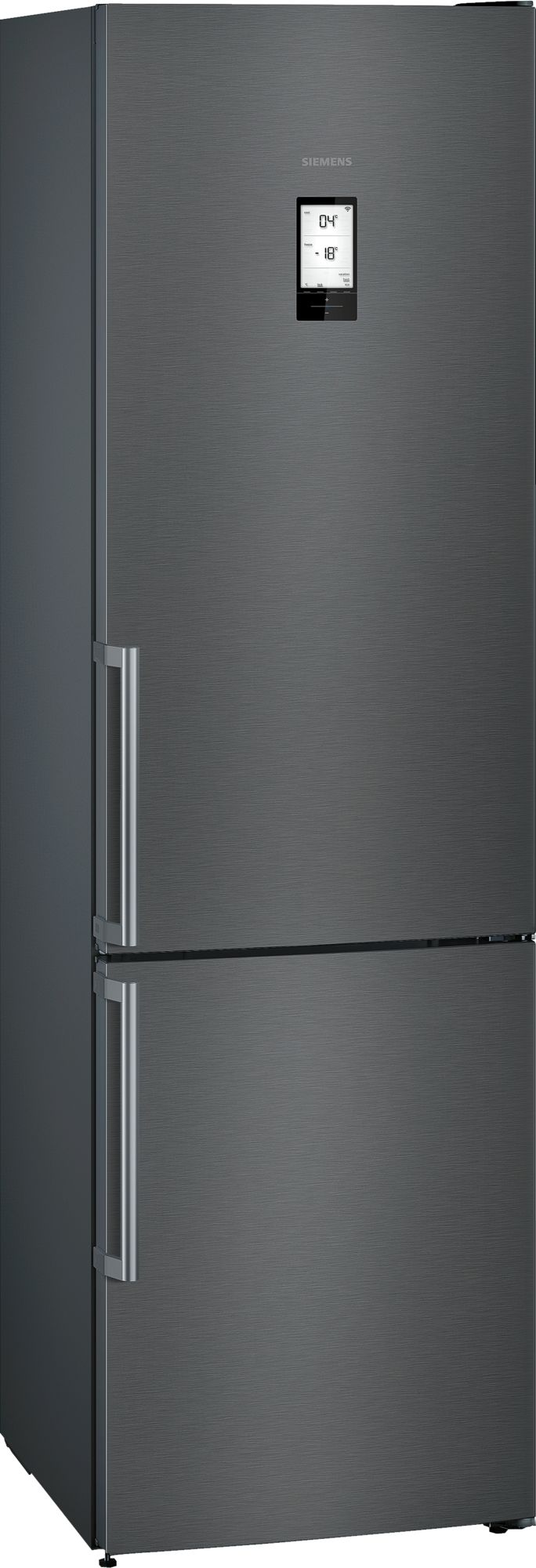 Frigorífico combi Siemens KG39NHXEP 204x60 negro inox